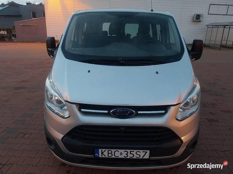 Srebrny Używany 2013 Ford Transit Custom Minivan | 27 900 zł (Dość drogi) - Obraz 1/4