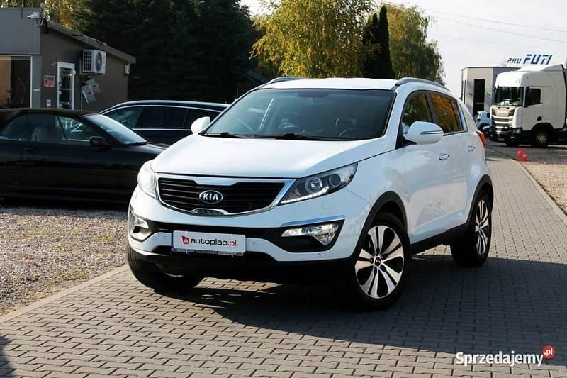 Biały Używany 2014 Kia Sportage SUV | 50 000 zł (Dobra cena) - Obraz 1/4