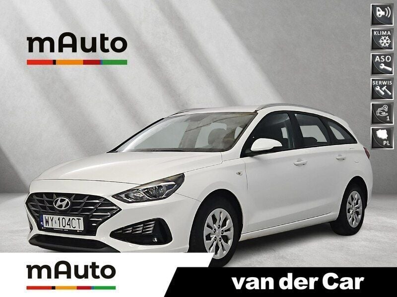 Biały Używany 2022 Hyundai i30 Kombi | 68 900 zł (Uczciwa cena) - Obraz 1/4