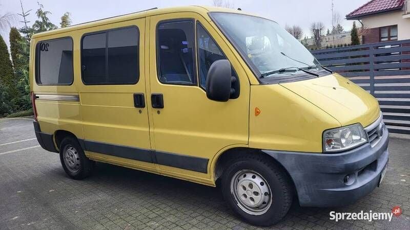 Używany Fiat Ducato 110 KM (80 kW) 2002 Żółty Van
