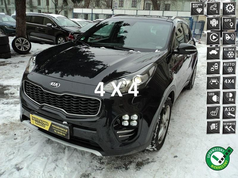 Używany Kia Sportage 177 KM (130 kW) 2017 Czarny (metalik) SUV