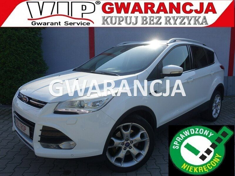 Biały Używany 2013 Ford Kuga SUV | 41 900 zł (Uczciwa cena) - Obraz 1/4