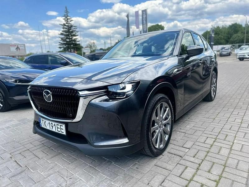 Szary (metalik) Używany 2023 Mazda CX-60 SUV | 245 900 zł (Drogi) - Obraz 1/4
