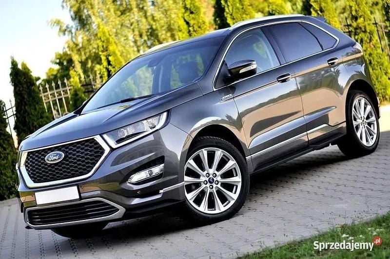 Szary Używany 2018 Ford Edge Vignale SUV | 109 000 zł (Dość drogi) - Obraz 1/4