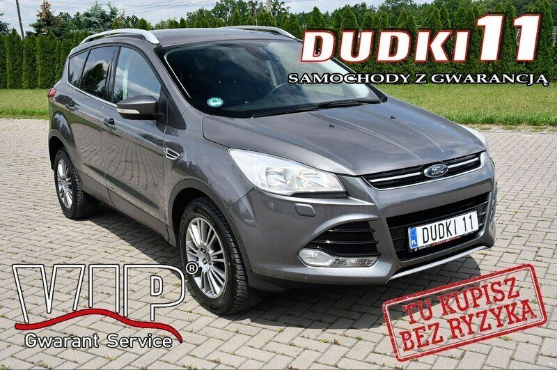Szary Używany 2014 Ford Kuga SUV | 44 900 zł (Uczciwa cena) - Obraz 1/4