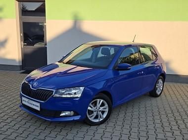Niebieski Używany 2020 Skoda Fabia Ambition Hatchback | 24 300 zł (Dobra cena) - Obraz 1/4