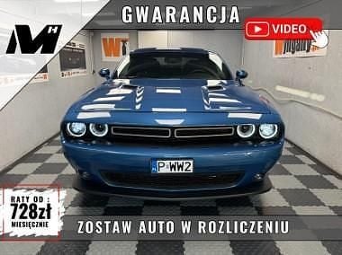 Niebieski Używany 2022 Dodge Challenger Coupe | 99 999 zł - Obraz 1/4