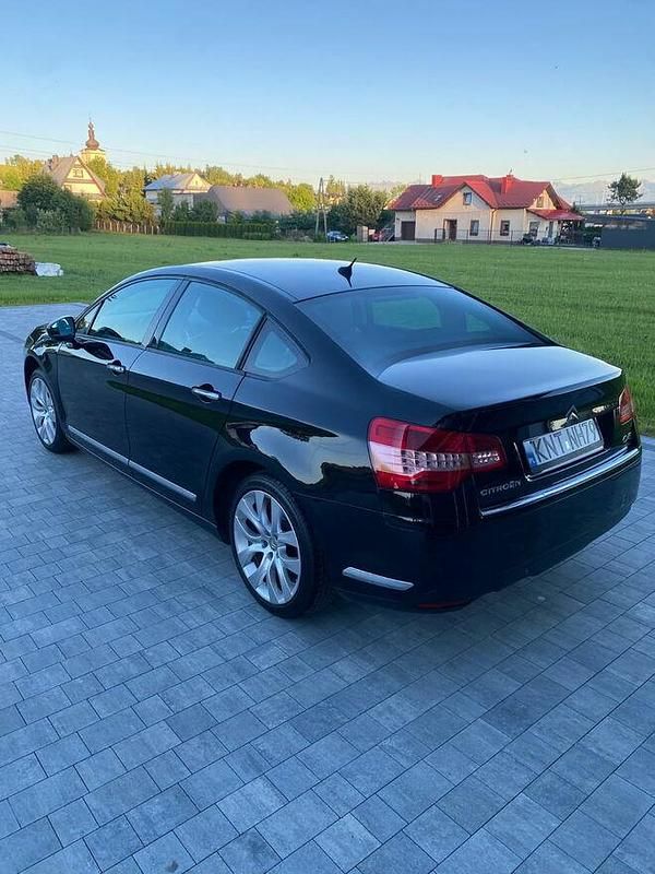 Czarny Używany 2008 Citroën C5 Hatchback | 16 500 zł (Drogi) - Obraz 1/4