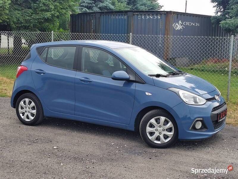 Niebieski Używany 2014 Hyundai i10 Hatchback | 19 900 zł (Uczciwa cena) - Obraz 1/4