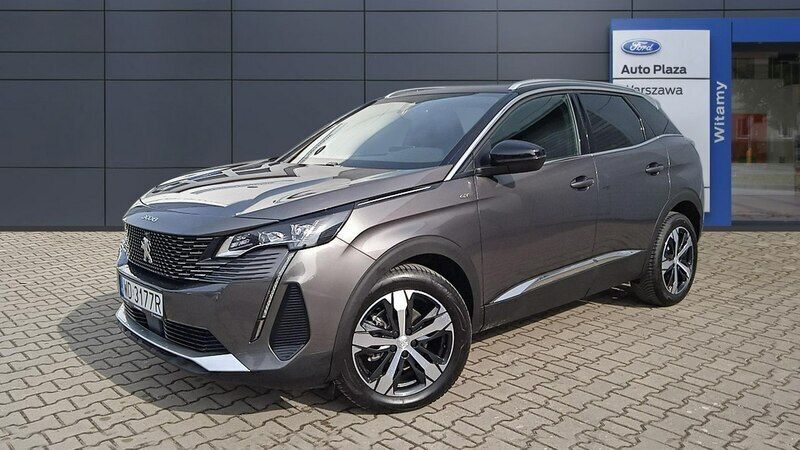 Szary (metalik) Używany 2022 Peugeot 3008 GTi SUV | 149 900 zł - Obraz 1/4