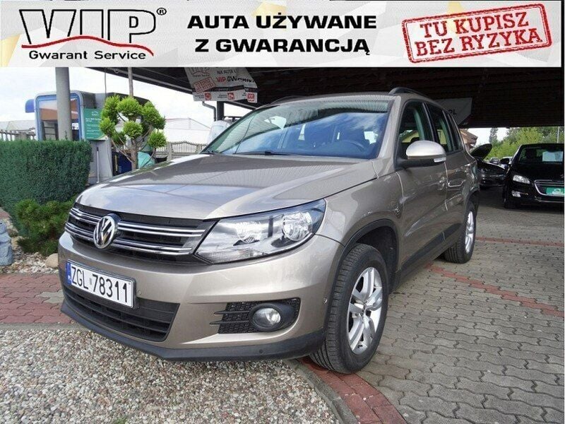 Beżowy Używany 2012 VW Tiguan SUV | 44 900 zł (Uczciwa cena) - Obraz 1/4