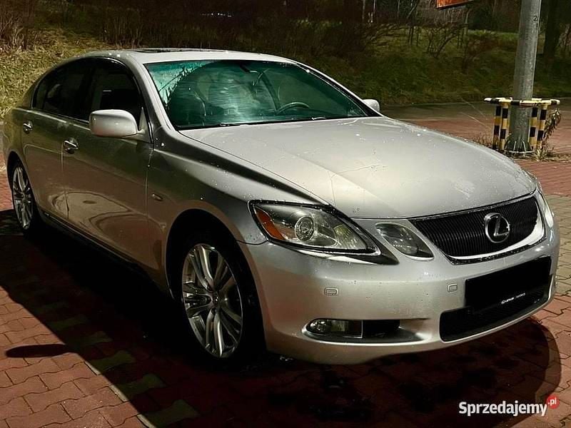 Srebrny Używany 2006 Lexus GS450H Sedan/Limuzyna | 39 900 zł - Obraz 1/4