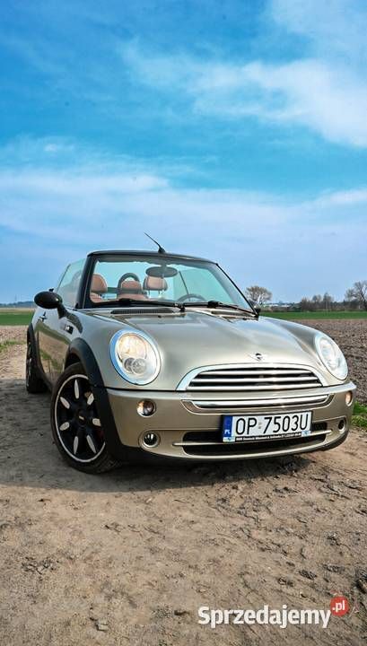 Srebrny Używany 2007 Mini Cooper Cabriolet Kabriolet | 32 500 zł - Obraz 1/4