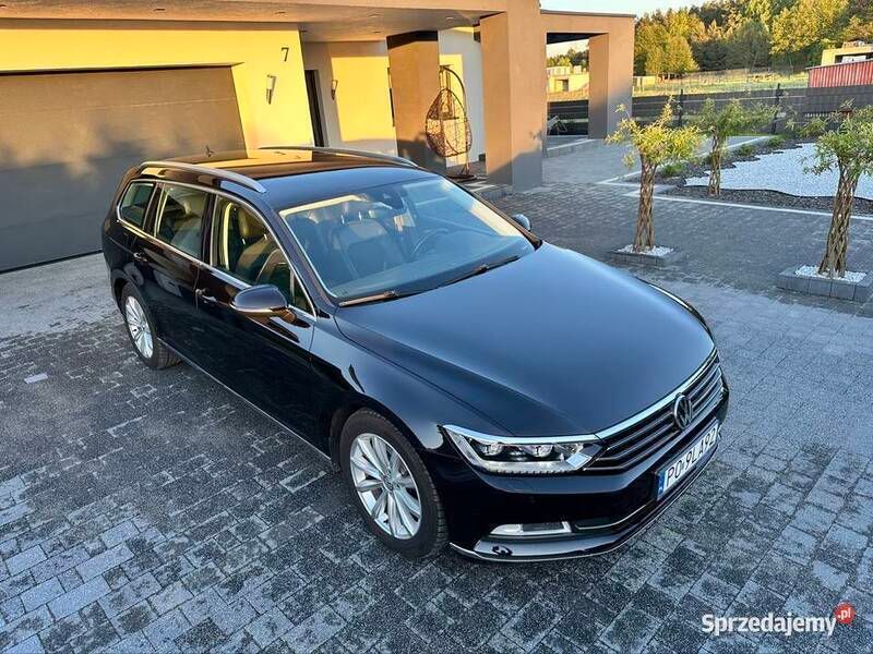 Czarny Używany 2015 VW Passat Kombi | 41 500 zł (Dość drogi) - Obraz 1/4