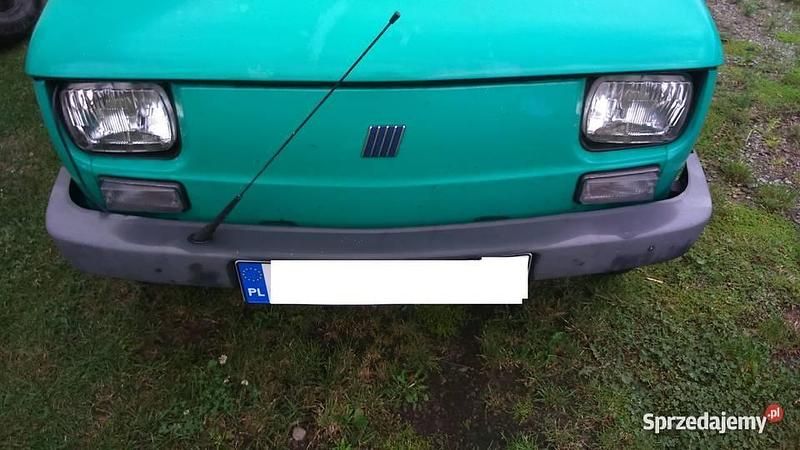 Zielony Używany 1996 Fiat 126 Hatchback | 12 999 zł (Dość drogi) - Obraz 1/4