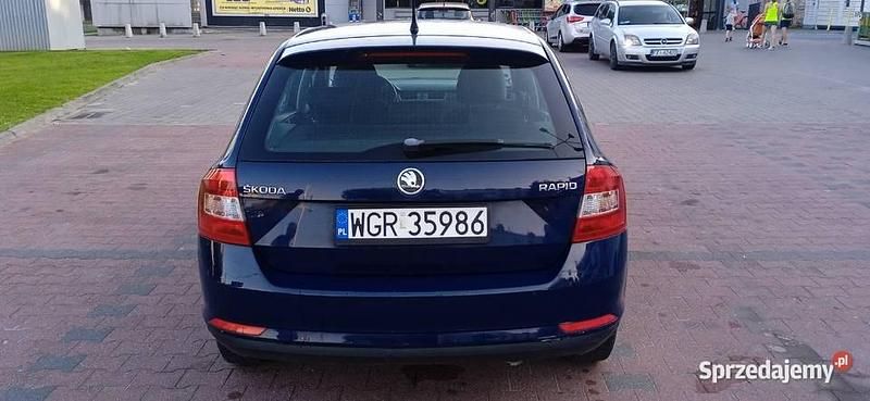Używany Skoda Rapid Active 2014 Niebieski Sedan/Limuzyna