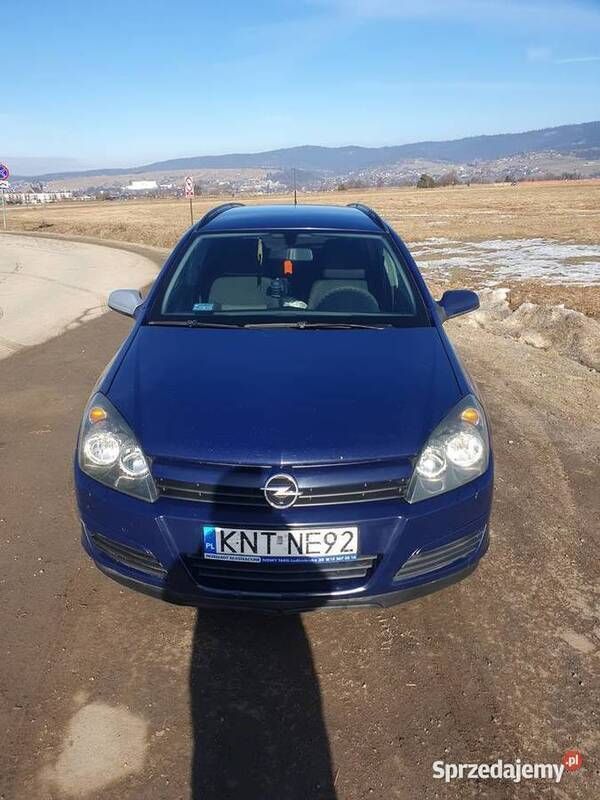 Granatowy Używany 2005 Opel Astra Kombi | 5300 zł (Uczciwa cena) - Obraz 1/4