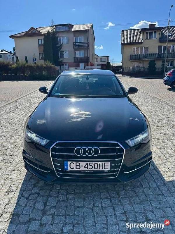 Czarny Używany 2017 Audi A6 S-Line Sedan/Limuzyna | 90 900 zł - Obraz 1/4