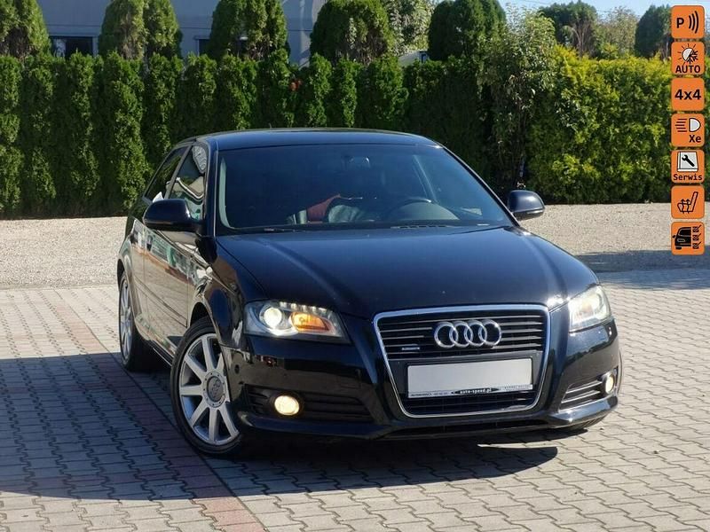 Czarny Używany 2009 Audi A3 Hatchback | 22 900 zł (Uczciwa cena) - Obraz 1/4
