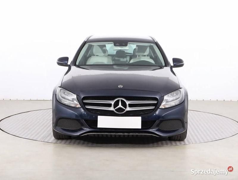 Niebieski Używany 2017 Mercedes C200 Kombi | 45 999 zł (Super Cena) - Obraz 1/4