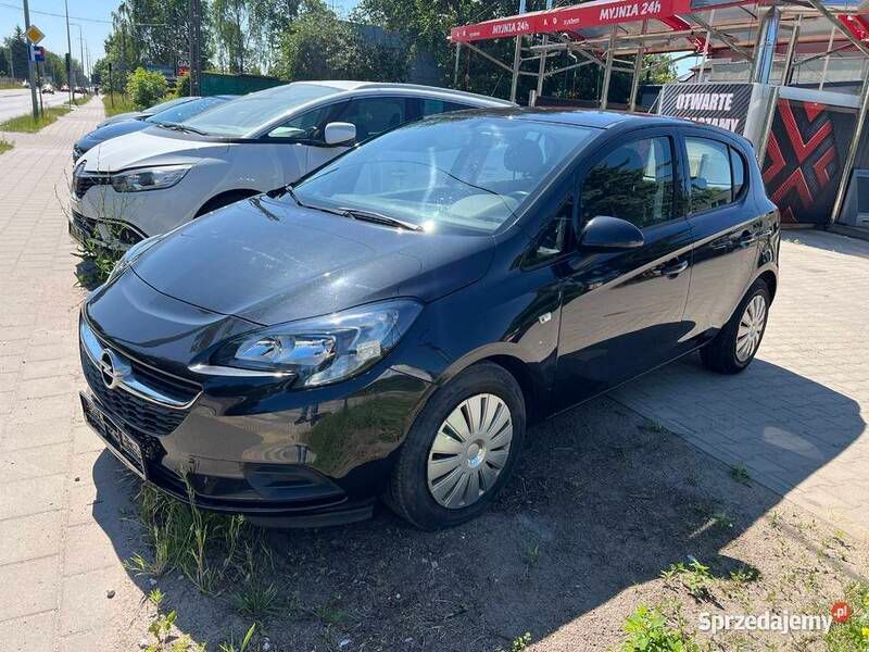 Czarny Używany 2016 Opel Corsa Hatchback | 26 200 zł (Dobra cena) - Obraz 1/4