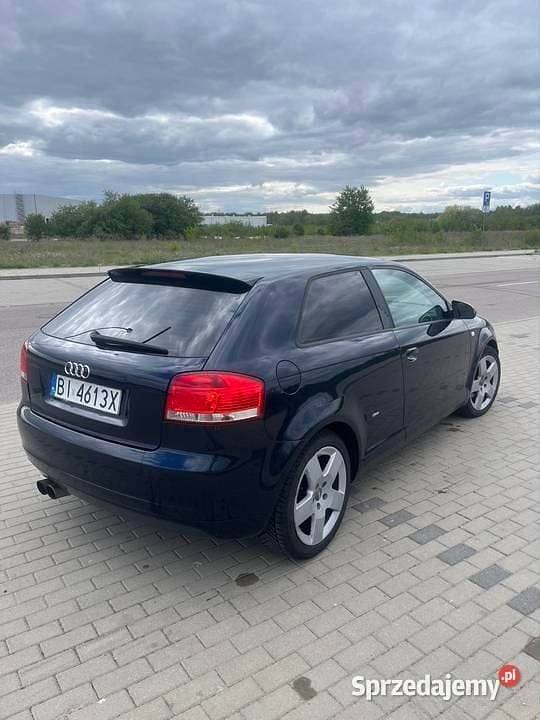 Używany Audi A3 S-Line 2007 Granatowy Hatchback