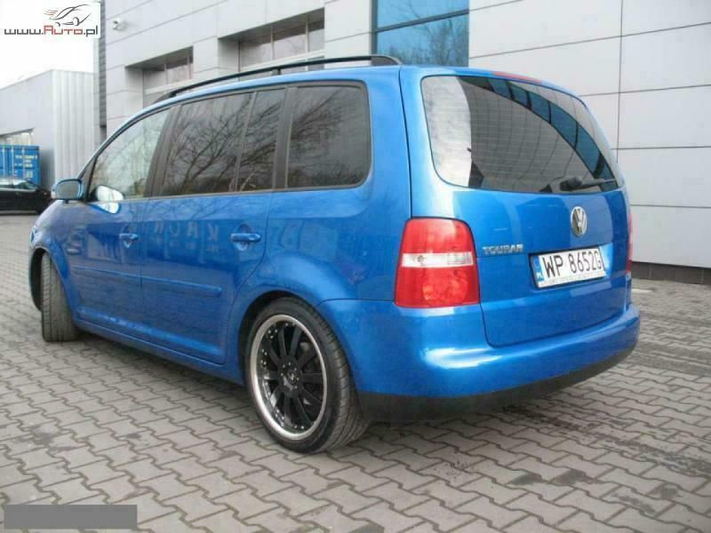 Używany VW Touran 100 KM (73 kW) 2004 Niebieski (metalik) Minivan