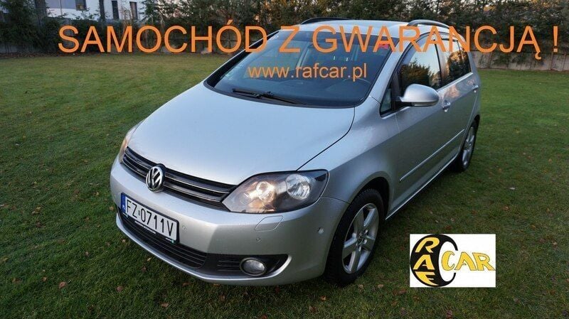 Srebrny Używany 2011 VW Golf Plus Cross Minivan | 26 999 zł (Drogi) - Obraz 1/4