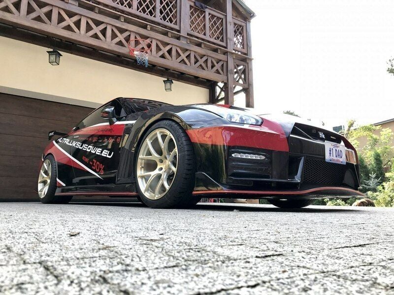 Używany Nissan GT-R GT 2018 Czerwony Coupe