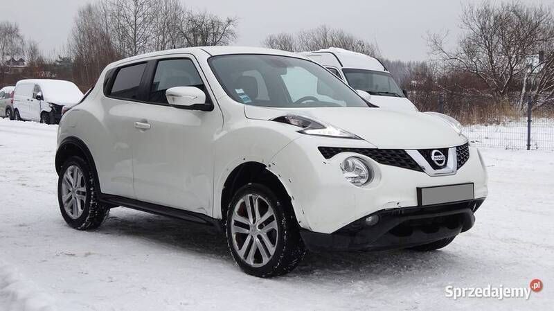 Biały Używany 2017 Nissan Juke SUV | 37 900 zł (Dobra cena) - Obraz 1/4