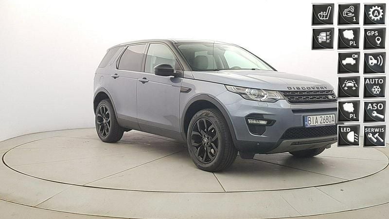 Szary Używany 2018 Land Rover Discovery Sport HSE SUV | 84 850 zł (Dość drogi) - Obraz 1/4