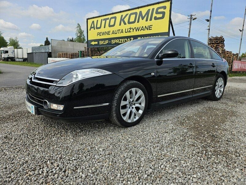 Czarny (metalik) Używany 2011 Citroën C6 Sedan/Limuzyna | 39 999 zł - Obraz 1/4