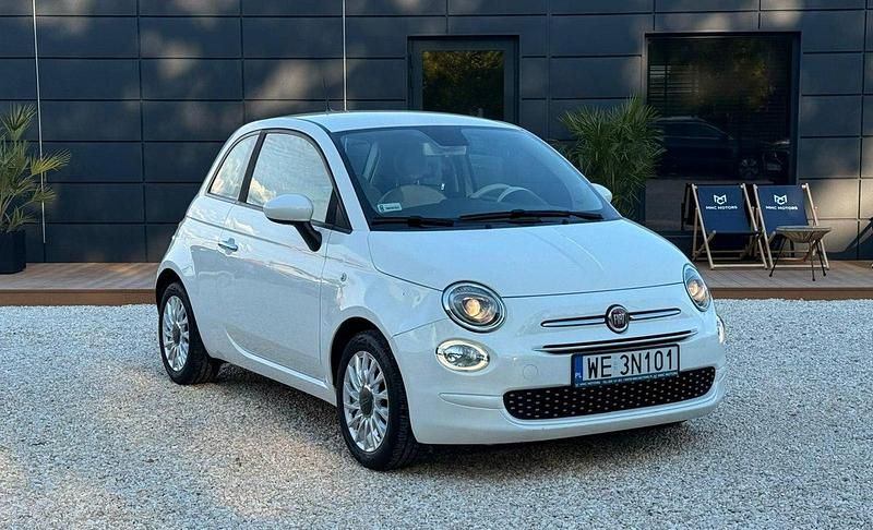 Biały Używany 2021 Fiat 500 Hatchback | 54 900 zł (Dość drogi) - Obraz 1/3