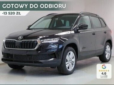 Czarny Nowe 2024 Skoda Karoq Selection SUV | 133 480 zł (Uczciwa cena) - Obraz 1/4