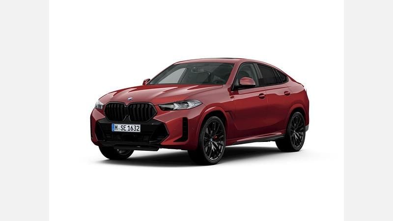 Czerwony aventurine bmw individual metalizowany Używany 2024 BMW X6 Comfort Edition SUV | 449 900 zł (Drogi) - Obraz 1/3