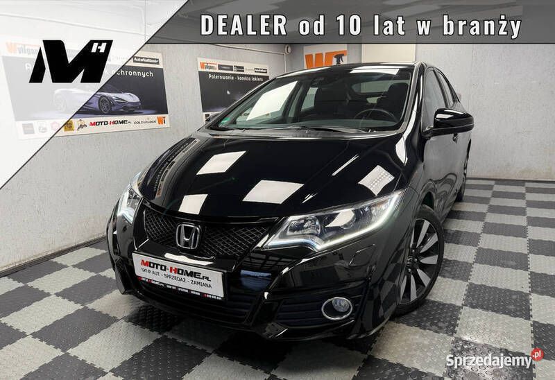 Czarny Używany 2016 Honda Civic Hatchback | 49 999 zł (Uczciwa cena) - Obraz 1/4