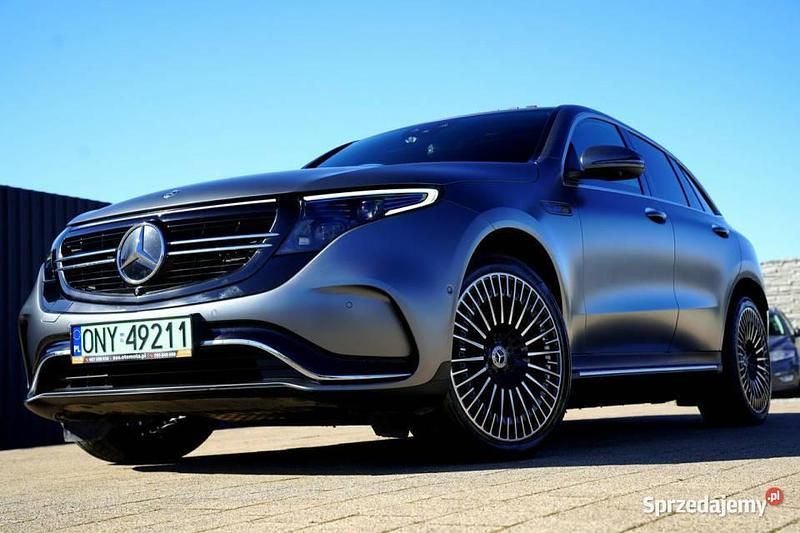 Używany Mercedes EQC400 AMG 110 kW (150 KM) 2021 Szary SUV