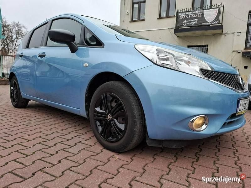 Niebieski Używany 2014 Nissan Note Minivan | 20 900 zł - Obraz 1/4