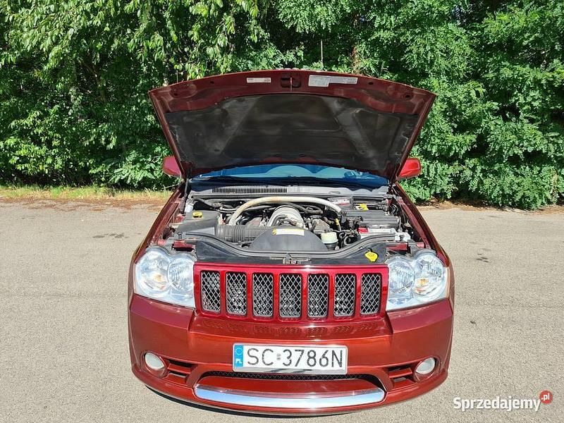 Używany Jeep Grand Cherokee SRT8 2007 Bordowy SUV