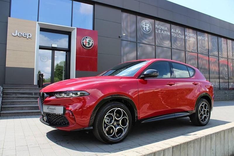Lakier pastelowy czerwony alfa red Nowe 2025 Alfa Romeo Tonale Sprint SUV | 157 900 zł (Dobra cena) - Obraz 1/4