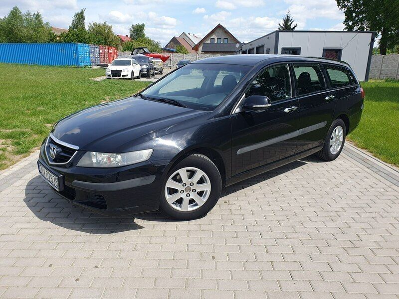 Czarny Używany 2003 Honda Accord Kombi | 13 200 zł (Uczciwa cena) - Obraz 1/4