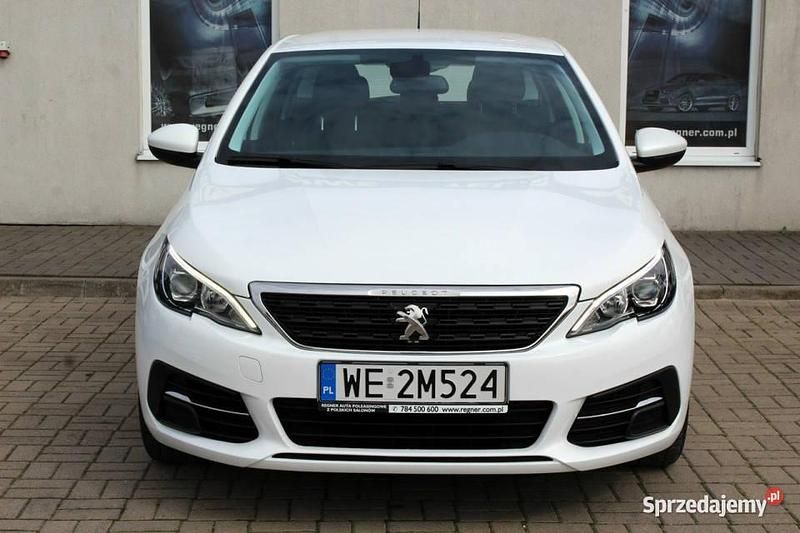 Biały Używany 2020 Peugeot 308 SW Kombi | 41 900 zł - Obraz 1/4
