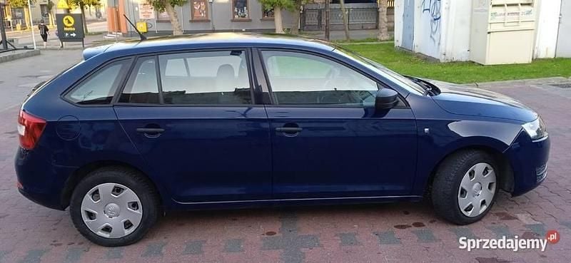 Niebieski Używany 2014 Skoda Rapid Active Sedan/Limuzyna | 15 900 zł (Dobra cena) - Obraz 1/4