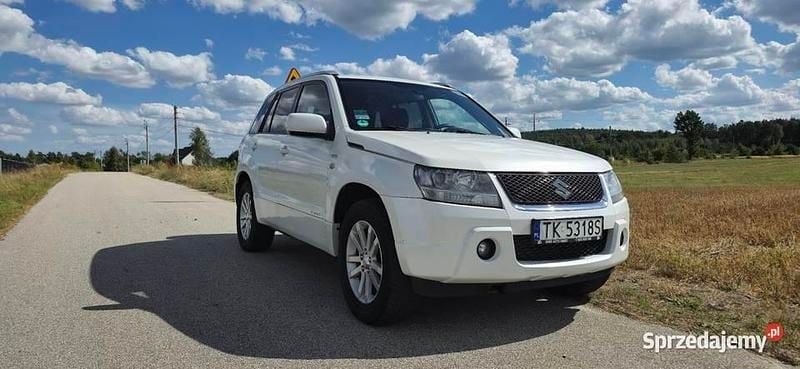 Biały Używany 2008 Suzuki Grand Vitara SUV | 20 500 zł (Dobra cena) - Obraz 1/4