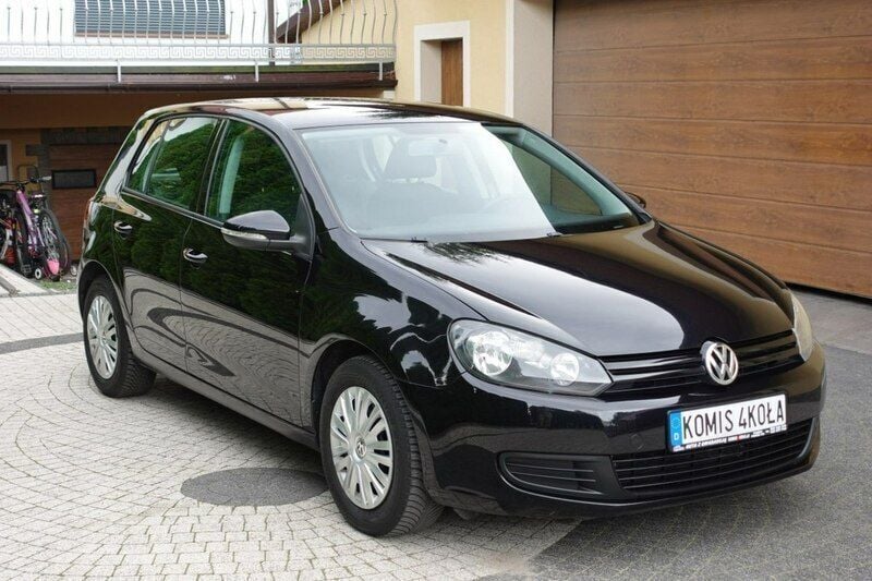 Czarny (metalik) Używany 2009 VW Golf VI Hatchback | 20 900 zł (Uczciwa cena) - Obraz 1/4