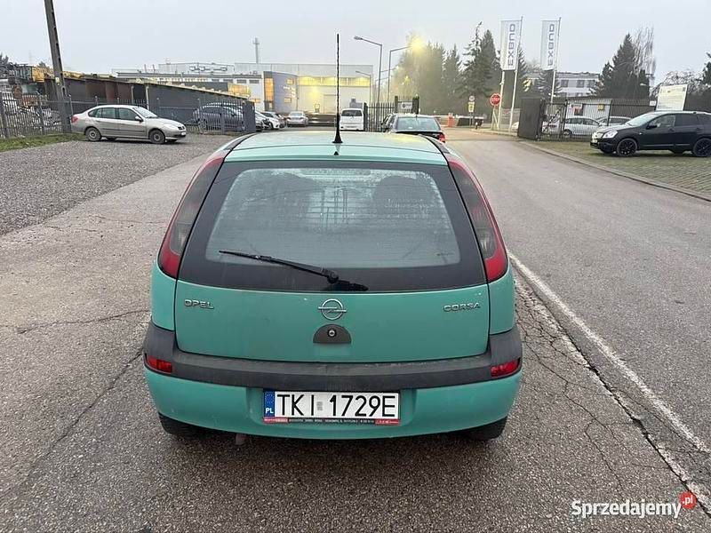 Używany Opel Corsa 58 KM (42 kW) 2002 Zielony Hatchback