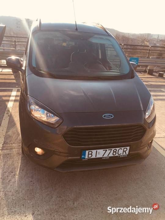 Grafitowy Używany 2019 Ford Courier Sport Minivan | 47 700 zł - Obraz 1/4