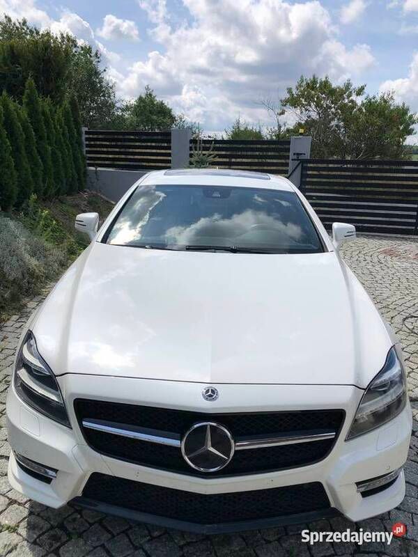 Biały Używany 2014 Mercedes CLS500 AMG Coupe | 92 500 zł - Obraz 1/4