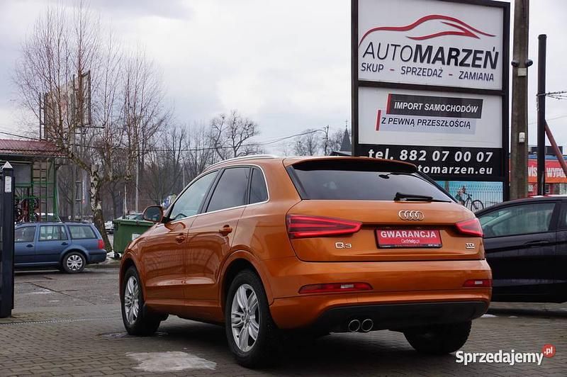 Używany Audi Q3 2011 Pomarańczowy SUV