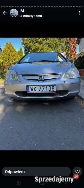Używany 2003 Honda Civic | 5000 zł (Dość drogi) - Obraz 1/4